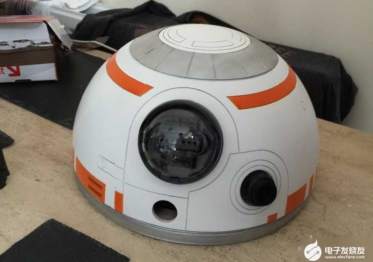 BB-8机器人竟然有人做出来了！大赞！