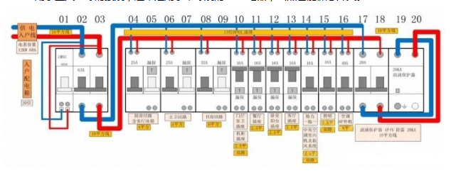 2p空气开关怎么接线_2p空气开关接线图详解