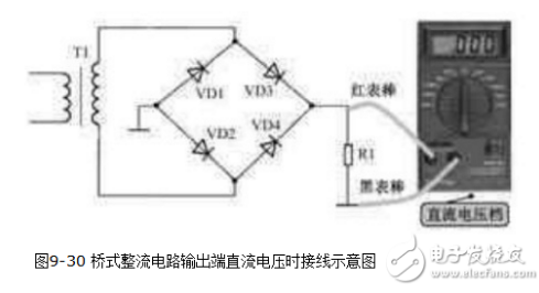 桥式整流器4个脚接线图