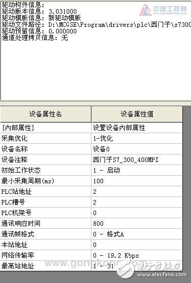 mcgs触摸屏与s7300通讯