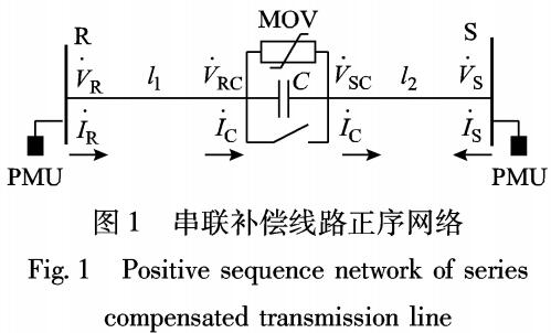 同步相量测量单元的串联补偿故障定位