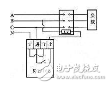 时控开关接接触器图解