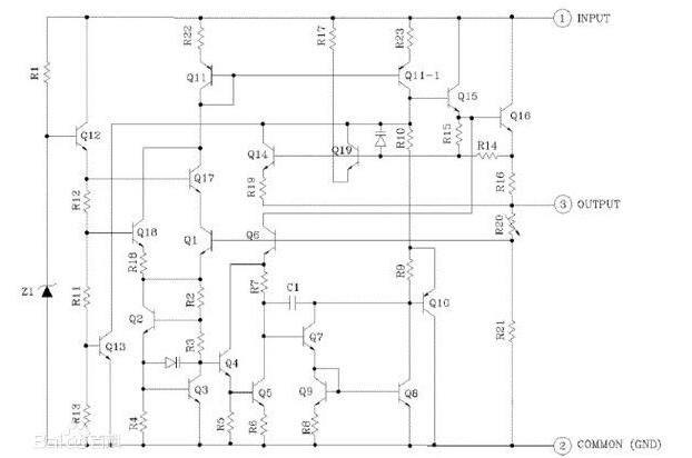 7805系列的稳压器的好坏用指针式万用表如何判断