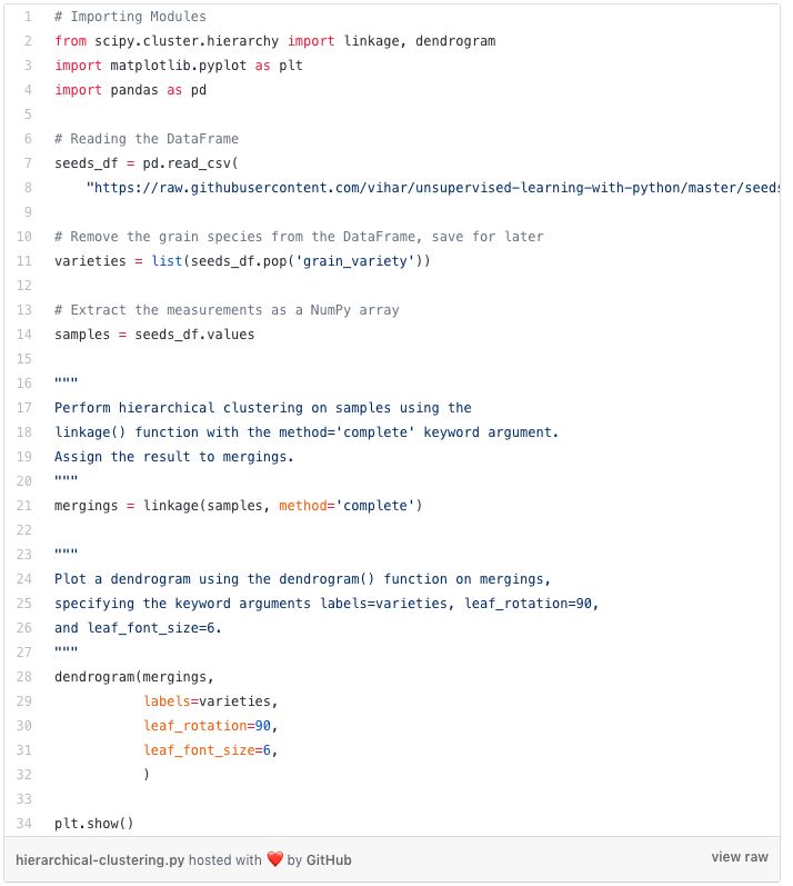 Python无监督学习的几种聚类算法包括K-Means聚类,分层聚类等详细概述