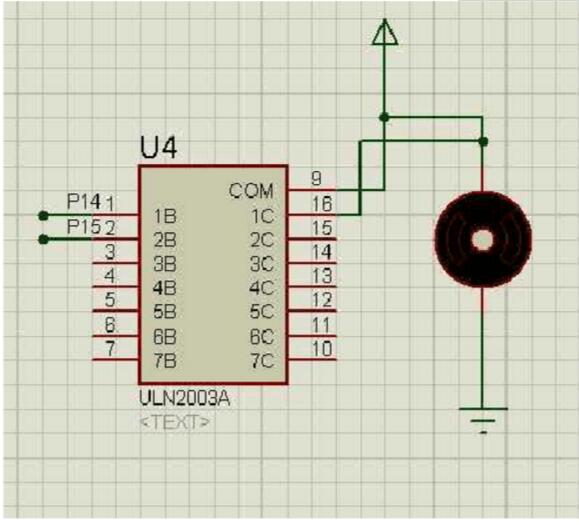 uln2003驱动直流电机程序