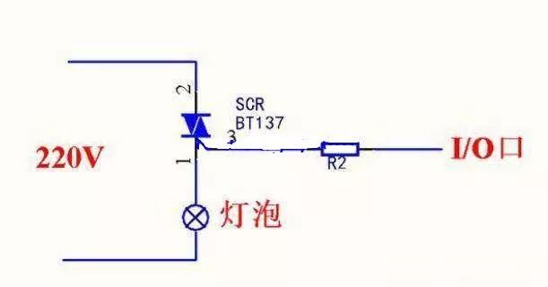 如何用单片机控制220V交流电通断电？