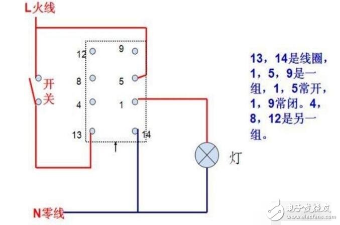 继电器接线视频