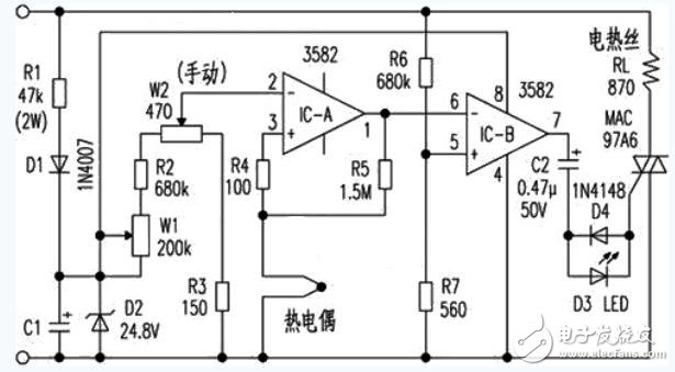 电烙铁的工作原理