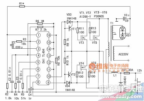 200W的逆变电源,200W Inverter