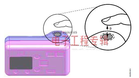 基于AD7142和电容传感器的单键数字快门按钮