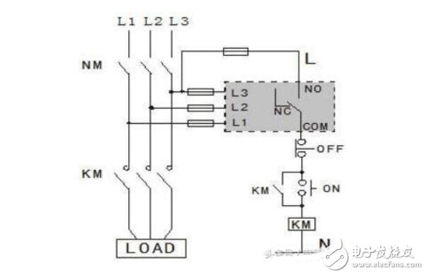 缺相保护器的接线方法_缺相保护器接线图