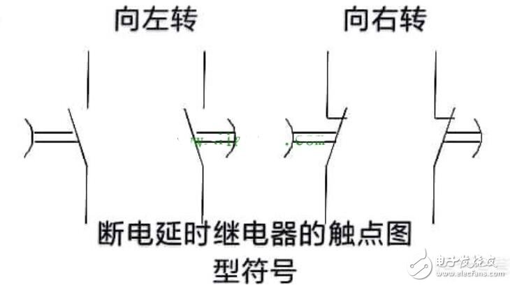 断电延时继电器工作原理图解