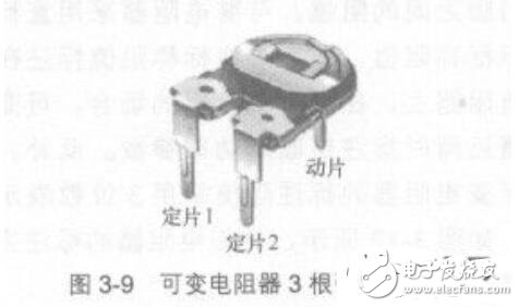 可变电阻器内部结构_可变电阻器引脚识别方法