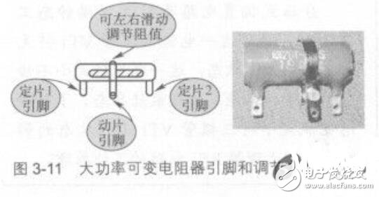 可变电阻器内部结构_可变电阻器引脚识别方法