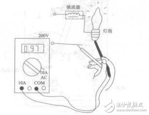 数字万用表如何测电流