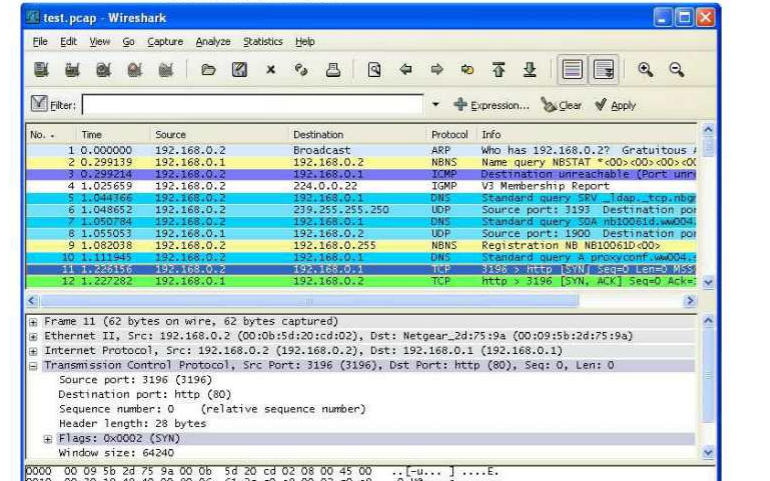 <b class='flag-5'>Wireshark</b><b class='flag-5'>网络</b><b class='flag-5'>包</b><b class='flag-5'>分析</b>工具使用教程免费下载