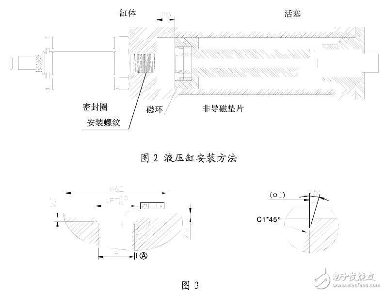 磁致伸缩位移传感器接线与安装