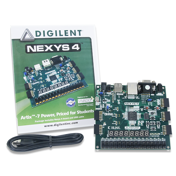 digilent Nexys 4：<b class='flag-5'>Artix-7</b> <b class='flag-5'>FPGA</b>训练板介绍