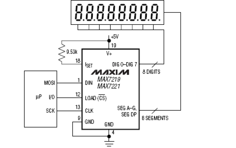 <b class='flag-5'>MAX7219</b>和<b class='flag-5'>MAX7221</b>串行接口8位<b class='flag-5'>LED</b><b class='flag-5'>显示</b><b class='flag-5'>驱动器</b>的数据手册免费下载