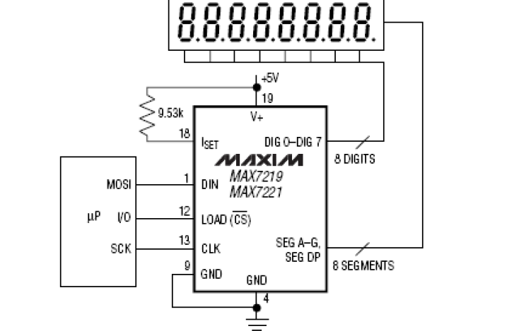 <b class='flag-5'>MAX7219</b>和<b class='flag-5'>MAX7221</b>串行接口<b class='flag-5'>LED</b><b class='flag-5'>显示</b><b class='flag-5'>驱动器</b>的数据手册免费下载