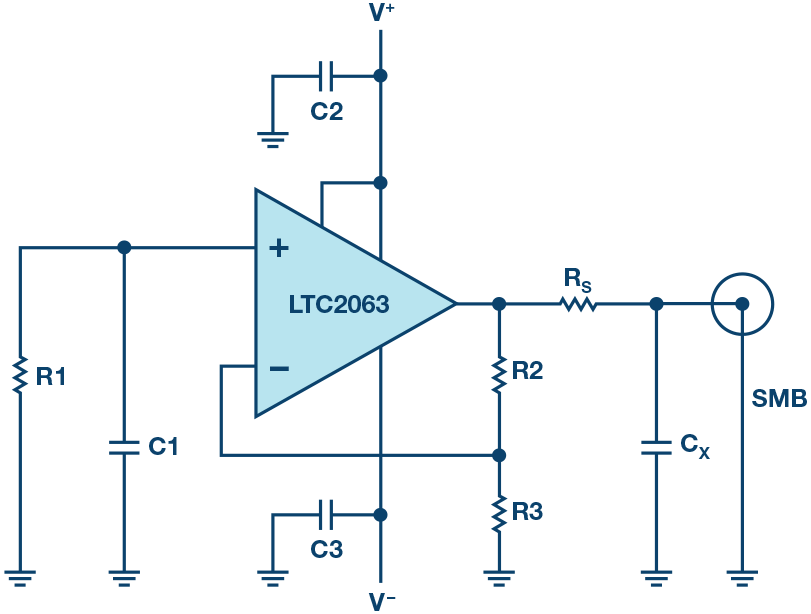 LTC2063低功耗零漂移运算放大器满足项目限制的要求