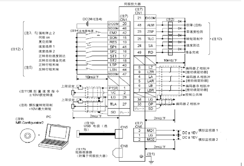 <b class='flag-5'>伺服</b><b class='flag-5'>驱动器</b>控制模式的接线及其<b class='flag-5'>注意事项</b>