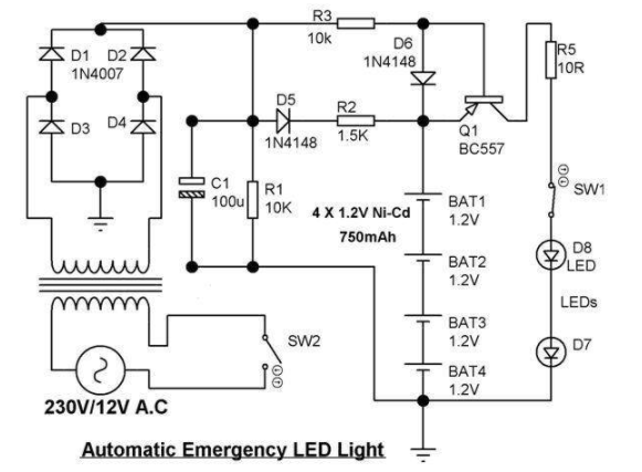 自动应急<b class='flag-5'>LED</b><b class='flag-5'>灯</b><b class='flag-5'>威廉希尔官方网站
图解</b>析