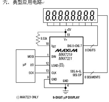 <b class='flag-5'>max7219</b> <b class='flag-5'>MAX7221</b>中文资料pdf