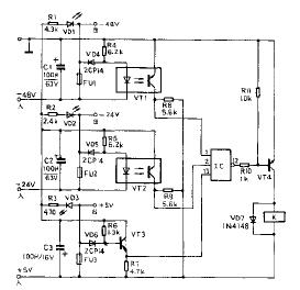 多路电源<b class='flag-5'>熔断</b><b class='flag-5'>报警器</b><b class='flag-5'>威廉希尔官方网站
</b>及制作