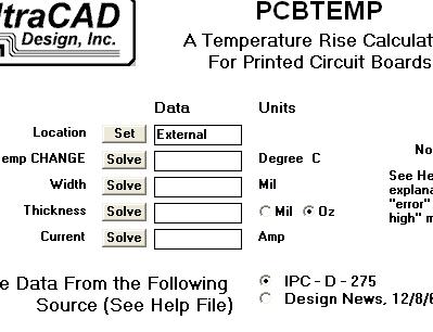 PCB线宽<b class='flag-5'>温度计算</b>工具软件