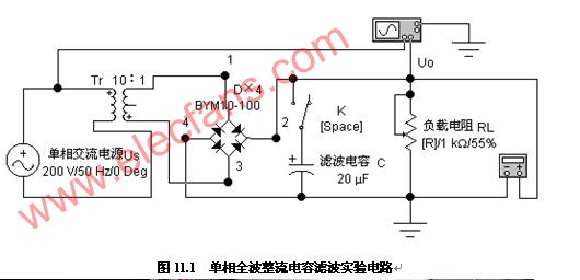 <b class='flag-5'>桥</b><b class='flag-5'>式</b><b class='flag-5'>整流电容</b>滤波<b class='flag-5'>威廉希尔官方网站
</b>实验11