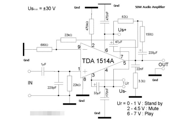 带TDA1514A的<b class='flag-5'>50W</b>高保真<b class='flag-5'>功放</b>威廉希尔官方网站
