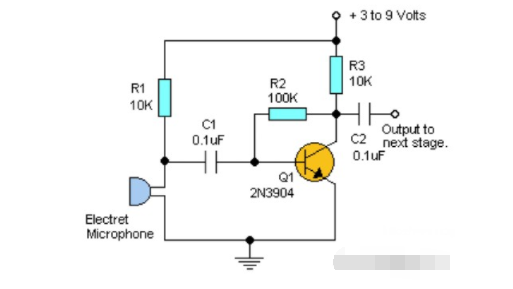 基于2N3904的<b class='flag-5'>简单</b>音频<b class='flag-5'>前置放大器</b><b class='flag-5'>威廉希尔官方网站
</b>