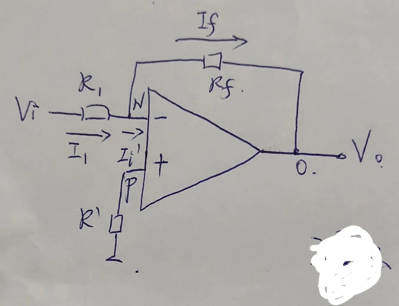 <b class='flag-5'>反相比例</b><b class='flag-5'>运算放大器</b>的参数计算