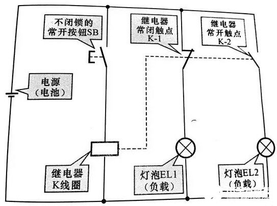 继电器的工作原理图