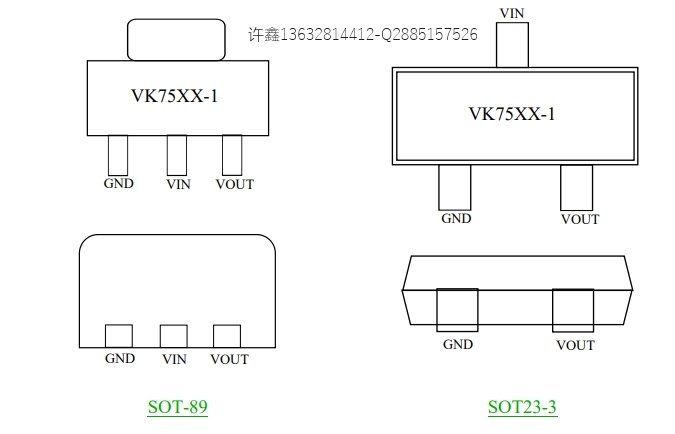 低压差<b class='flag-5'>LDO</b>检测<b class='flag-5'>器</b><b class='flag-5'>稳压</b><b class='flag-5'>芯片</b><b class='flag-5'>VK75XX-1</b><b class='flag-5'>系列</b>线性低电流<b class='flag-5'>稳压器</b>