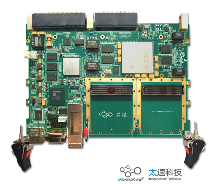 基于DSP TMS320C6678+<b class='flag-5'>FPGA</b> XC<b class='flag-5'>7</b>V690T的6U VPX信号处理卡