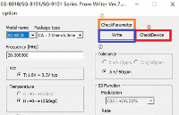 Epson可编程晶振<b class='flag-5'>SG</b>-8018/8101/9101如何使用<b class='flag-5'>SG</b>-Writer II烧写配置