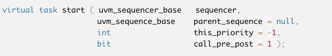 start()如何执行<b class='flag-5'>uvm_sequence</b>