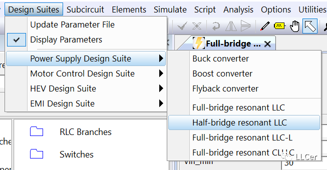 在<b class='flag-5'>PSIM</b><b class='flag-5'>软件</b>中进行LLC设计验证