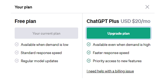 <b class='flag-5'>GPT</b>-3.5 vs <b class='flag-5'>GPT-4</b>：<b class='flag-5'>ChatGPT</b> <b class='flag-5'>Plus</b> 值得订阅费吗 国内怎么付费？