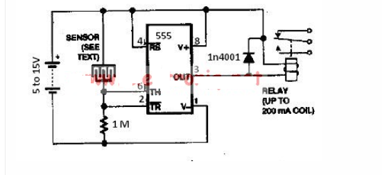 基于<b class='flag-5'>555</b><b class='flag-5'>定时器</b>的水<b class='flag-5'>传感器</b><b class='flag-5'>威廉希尔官方网站
</b>