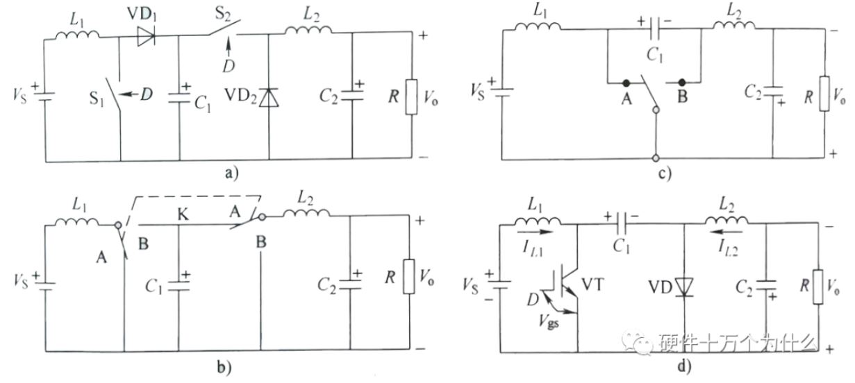 Cuk <b class='flag-5'>拓扑</b><b class='flag-5'>电源</b>原理及<b class='flag-5'>工作过程</b><b class='flag-5'>解析</b>