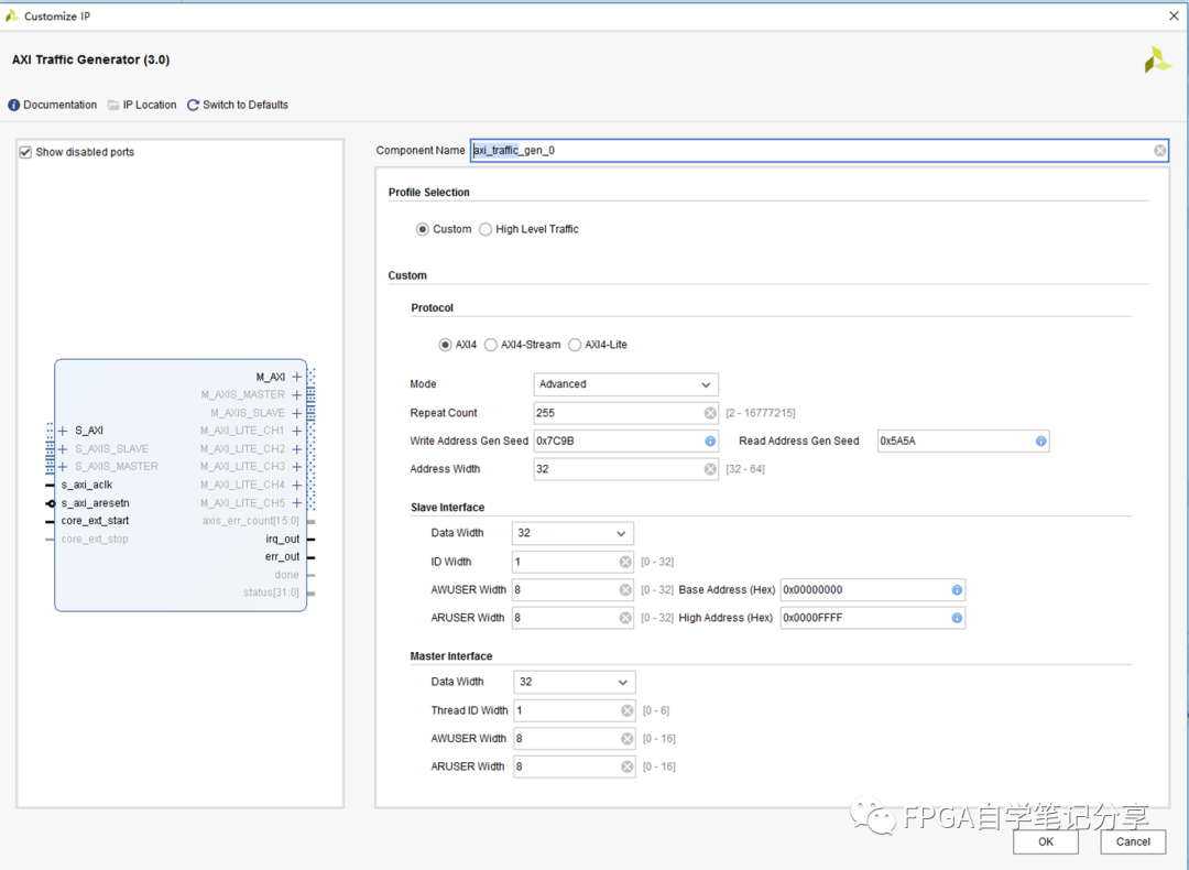 <b class='flag-5'>XILINX</b> <b class='flag-5'>FPGA</b> <b class='flag-5'>IP</b><b class='flag-5'>之</b>AXI Traffic <b class='flag-5'>Generator</b>