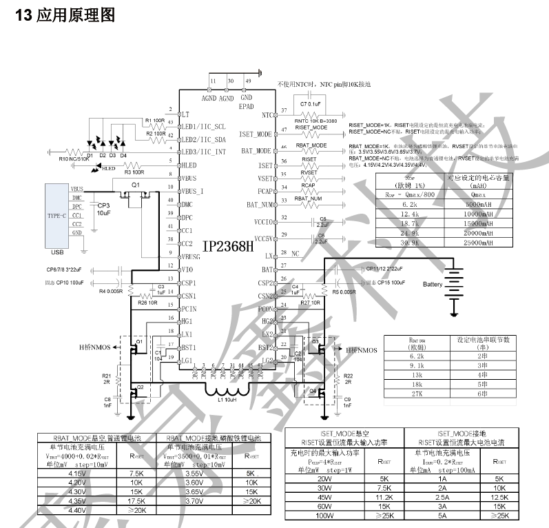 英集芯IP2368H，支持<b class='flag-5'>PD3.0</b> 等多种快充输入输出协议、支持2~6 节串联电芯