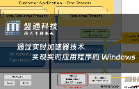 通过实时加速器<b class='flag-5'>技术</b>实现实时<b class='flag-5'>应用程序</b>的 <b class='flag-5'>Windows</b>