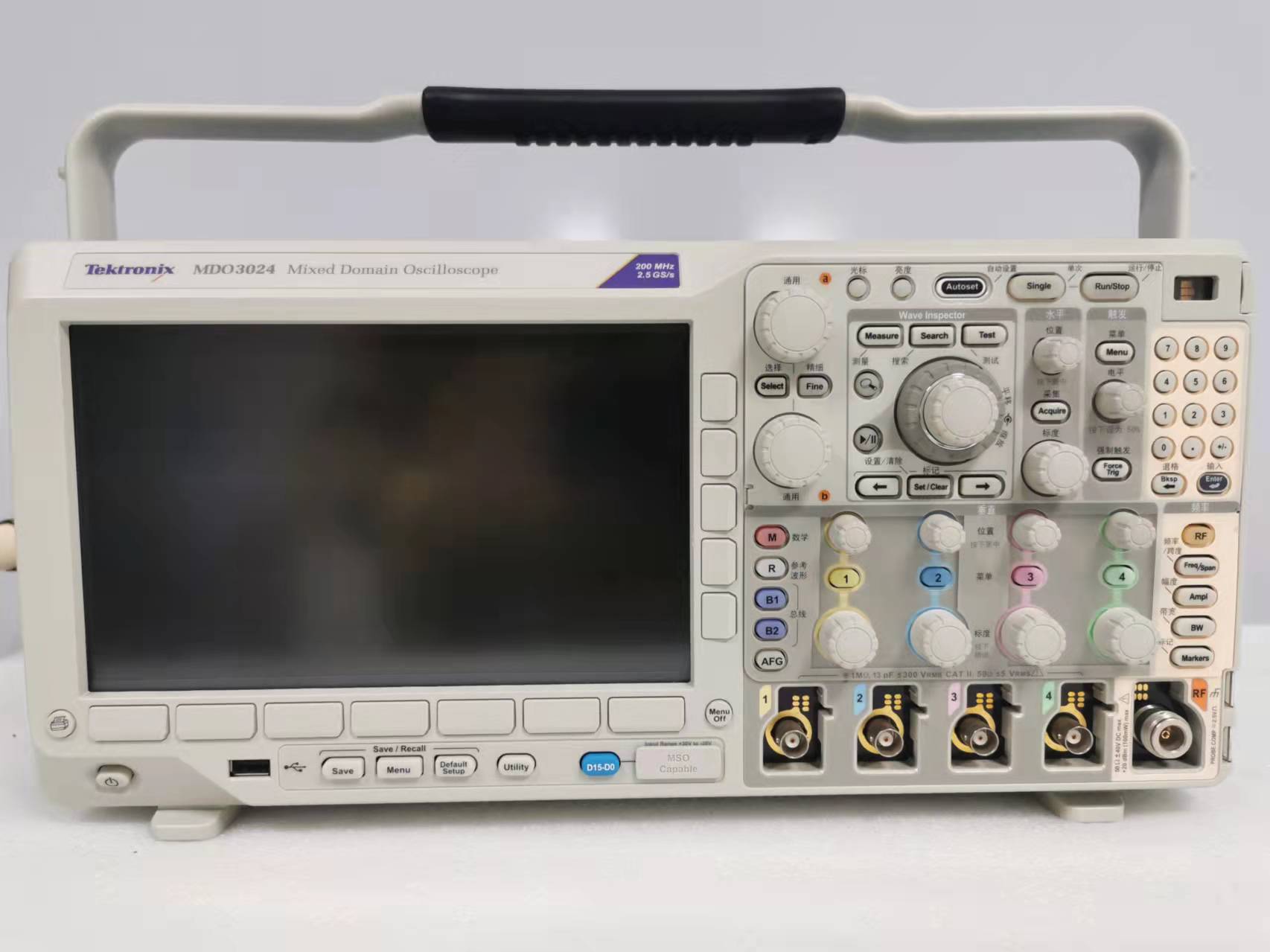 Tektronix<b class='flag-5'>泰</b><b class='flag-5'>克</b><b class='flag-5'>示波器</b><b class='flag-5'>MDO3024</b>