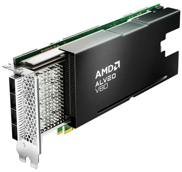 集成32GB <b class='flag-5'>HBM2</b>e内存，AMD <b class='flag-5'>Alveo</b> V80<b class='flag-5'>加速卡</b>助力传感<b class='flag-5'>器</b>处理、存储压缩等