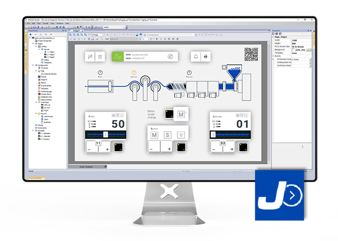 <b class='flag-5'>宏</b><b class='flag-5'>集</b>JMobile Studio—实现<b class='flag-5'>HMI</b>界面高自由度设计