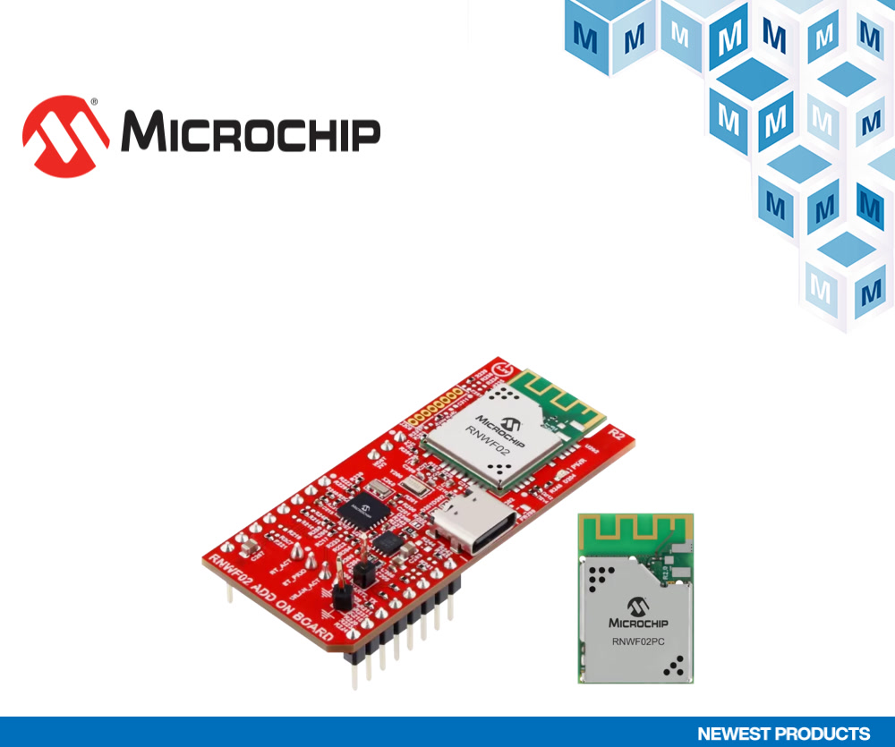 贸泽开售<b class='flag-5'>Microchip</b> <b class='flag-5'>Technology</b> RNWF02抢先体验版开发<b class='flag-5'>套件</b> 助力工业自动化和IoT应用